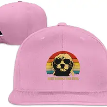 TSDFCMen& Woman Прочный Лучший каракули папа когда-либо дизайн плоский Дальнобойщик Шляпа Регулируемая унисекс розовый