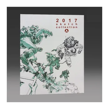 

2017 Kim Jung-Gi Works Sketch Collection Book (Volume A) Kim JungGi Sketch Manuscript Line Drawing Book