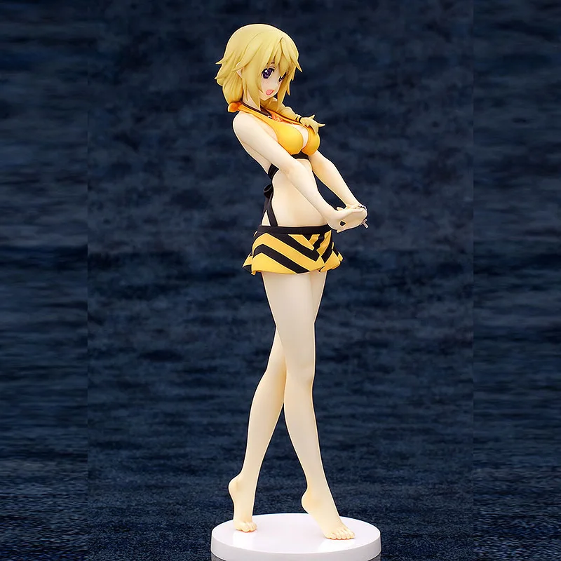 1/7 PVC action IS Infinite Stratos Charlotte Dunois купальник ver. Коллекционная игрушка кукла с коробкой подарок для подруги