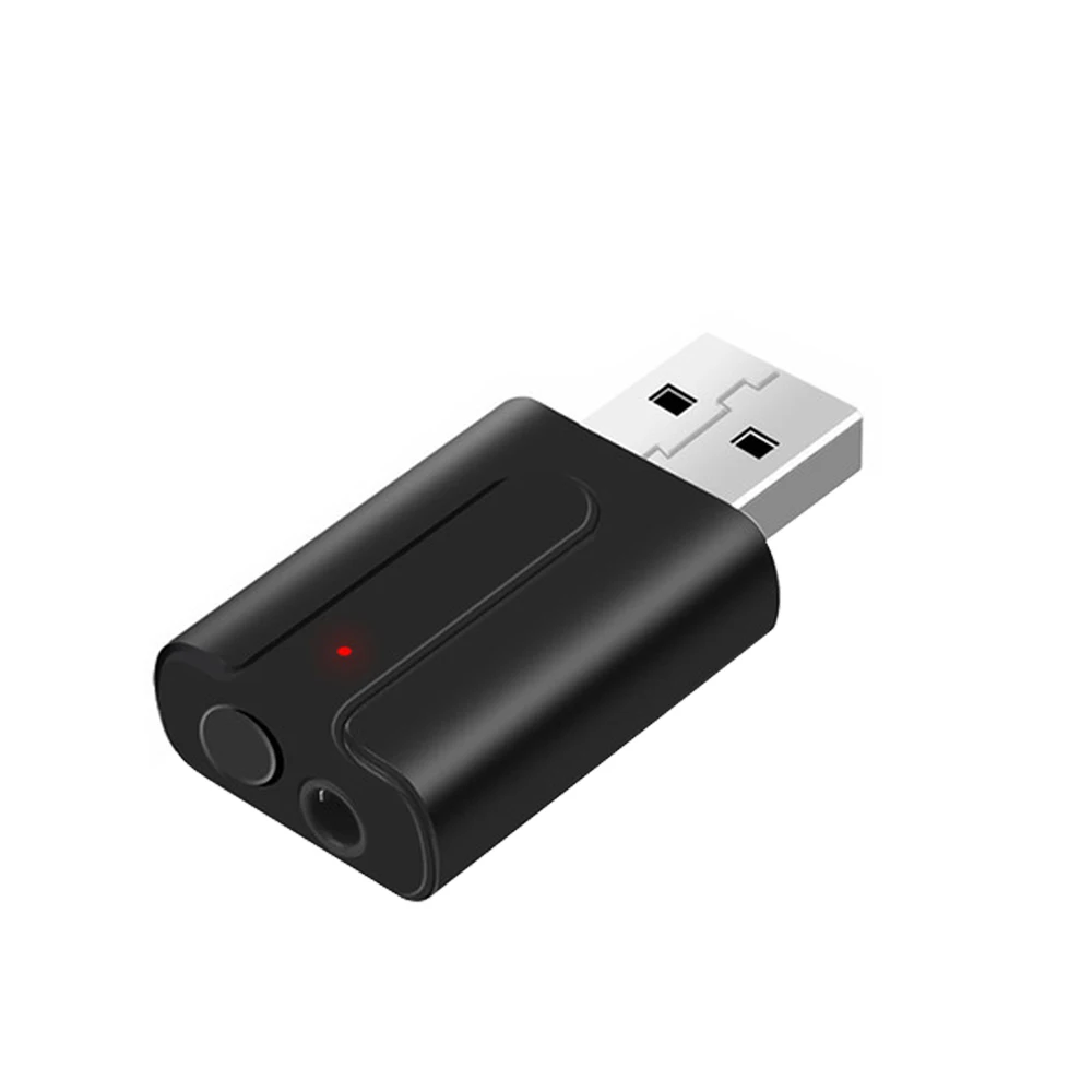 Rovtop 2 в 1 Bluetooth 5,0 приемник передатчик адаптер USB беспроводной аудио стерео музыкальный адаптер передатчик для автомобильного динамика - Цвет: Style 2