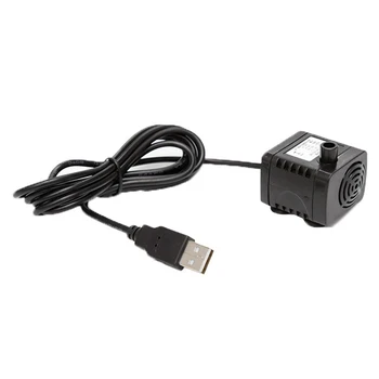

Water Pump DC 5V Ultra Quiet Brushless Motor Water Circulation 180L/H Aquarium Hydroponics Silent Circulation Submersible Pump