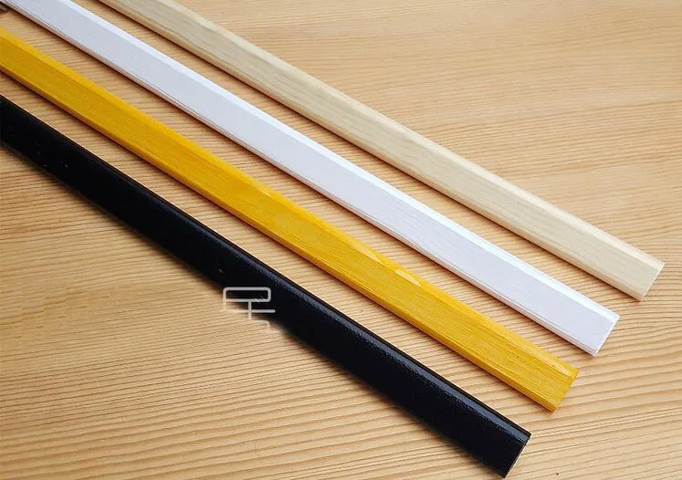 

5pcs Thickness:10mm Width:30mm Length:400mm Wooden Stick Oval Retro Solid Wood Sanding Model Handmade Gardening School