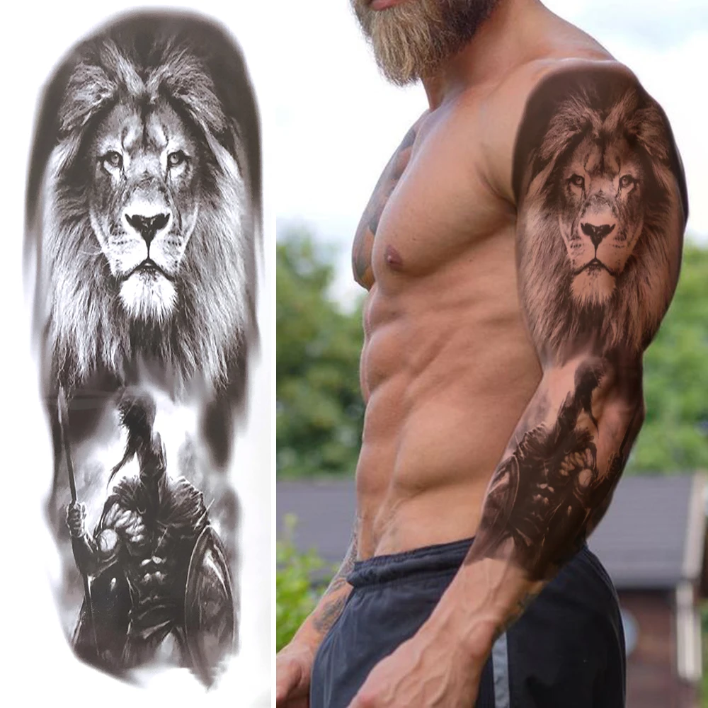 Tatuaje león  Sleeve tattoos Best sleeve tattoos Picture tattoos
