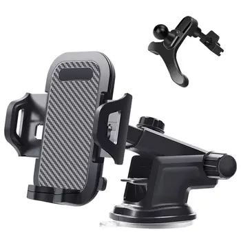 

Auto Car Phone holder Dashboard Windshield Air Vent Phone Stand Support 4-7 inches Cellphone GPS Car Bracket Car Phone Mount