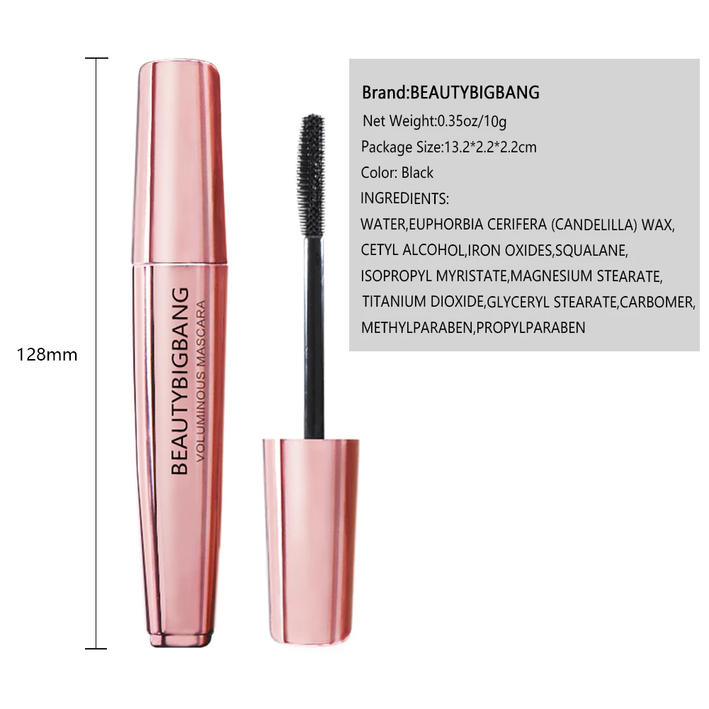 Beauty Big Bang макияж шелковое волокно Тушь водостойкая объемная накладные ресницы