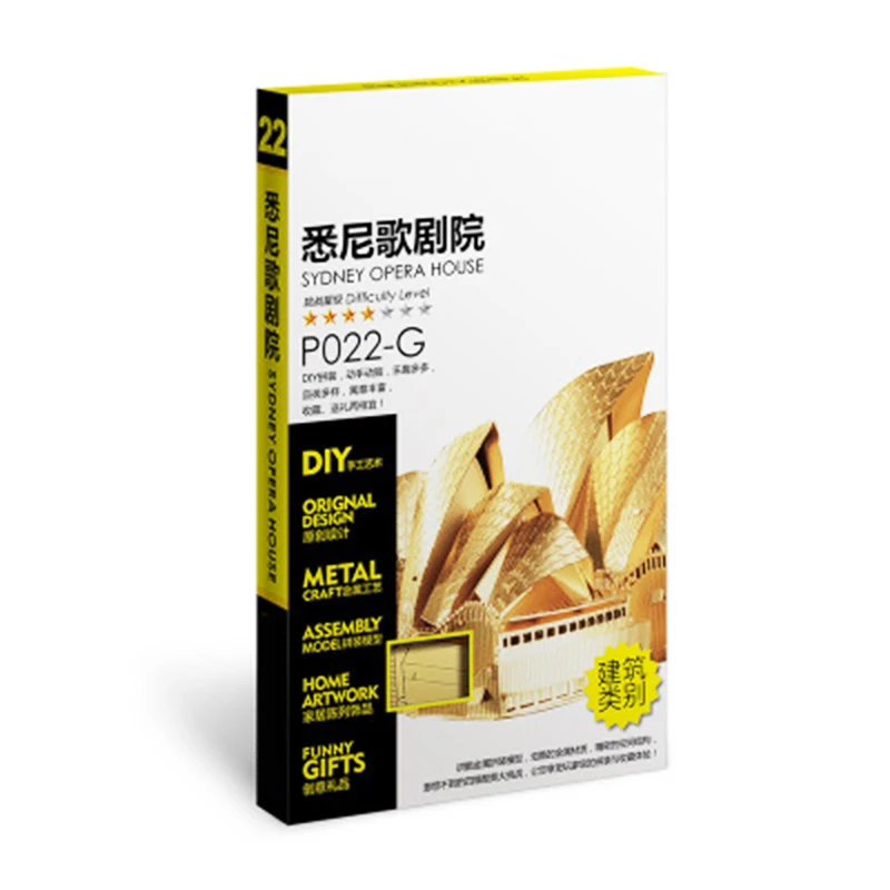 

3D Architecture Metal-Models-DIY Kits Assemble Model-Puzzle Laser Cut Puzzle Eiffel tower Construction Toy