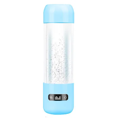 500ml SPE/PEM Smart Led Portable Hydrogen Generator Water Filter Ionizer Pure H2 Rich Hydrogen alkaline Bottle