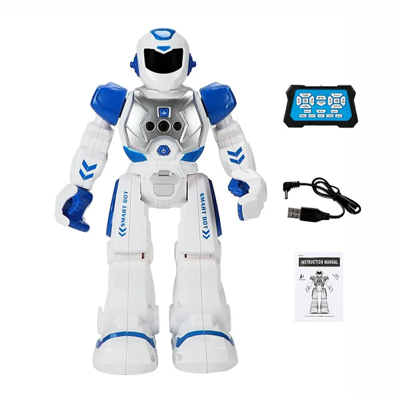 Electronic Steering Wheel Remote RC Robot Boys Children Toys Singing