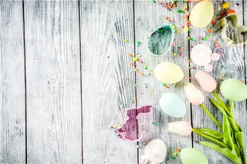 

Vinyl Custom Photography Backdrops Props Flower and Wood planks theme Photo Studio Background 20027-2465