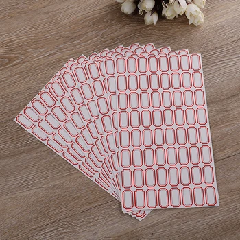 

10sheets/pack (64pcs/sheet) Stationery Label/Sticker White Label Write Name Sticker Blank Sticker Label Child Stationery Sticker