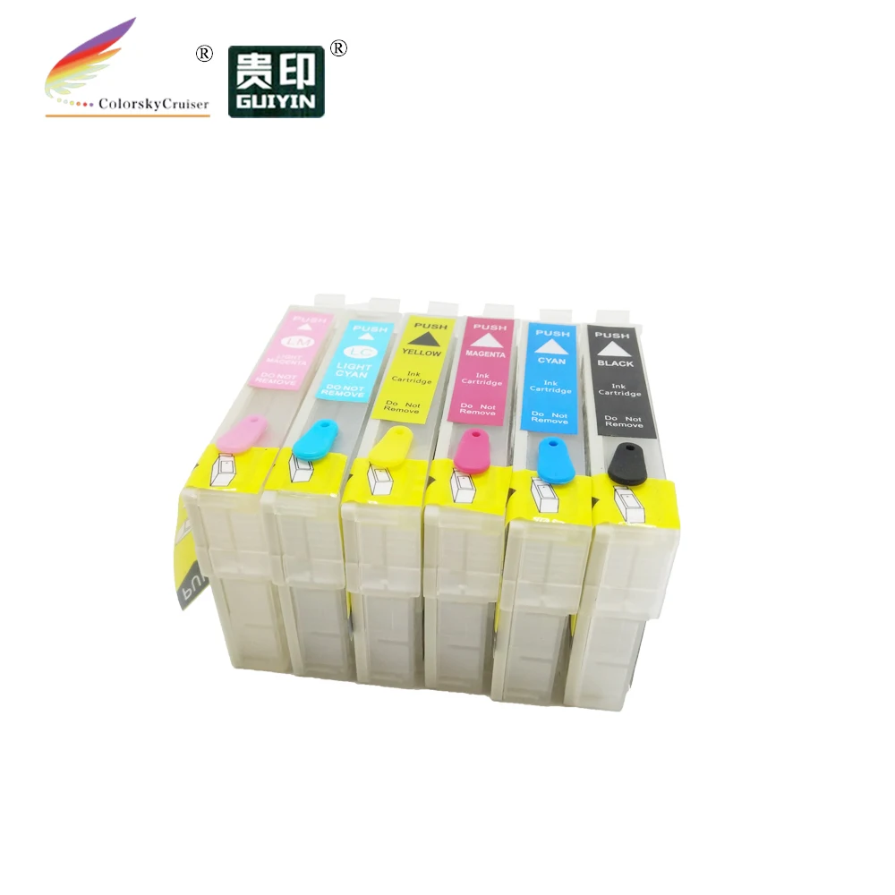 (RCE IC6CL50) Заправляемый картридж с чернилами для Epson IC6CL50|ink cartridge|ink cartridge for epsoncartridge