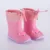 Малыш Девочка Rainboots Классическая Водонепроницаемая Детская Обувь Дети Дождь Сапоги Пвх Резиновые Сапоги Дети Ребенок Вода Обувь Мальчик Дождь Сапоги