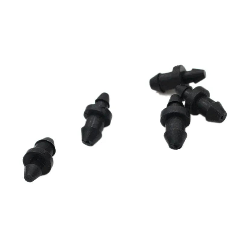 500 шт. штепсельная вилка Goof Dual End 1/4 &quotи 1/8&quot капельное орошение капельные фитинги