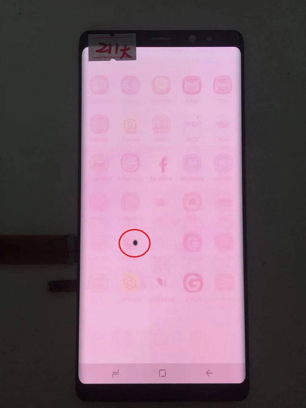 С черными точками супер AMOLED с рамкой lcd для samsung Galaxy NOTE 8 lcd N950A N950U N950F N950V дисплей+ сенсорный экран в сборе