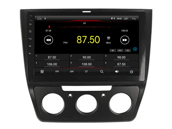 Flash Deal Built in 4G Lte car Intelligent navigation tape recorder 9.0 android car gps radio multimedia player for skoda YETI 2014 2017 4