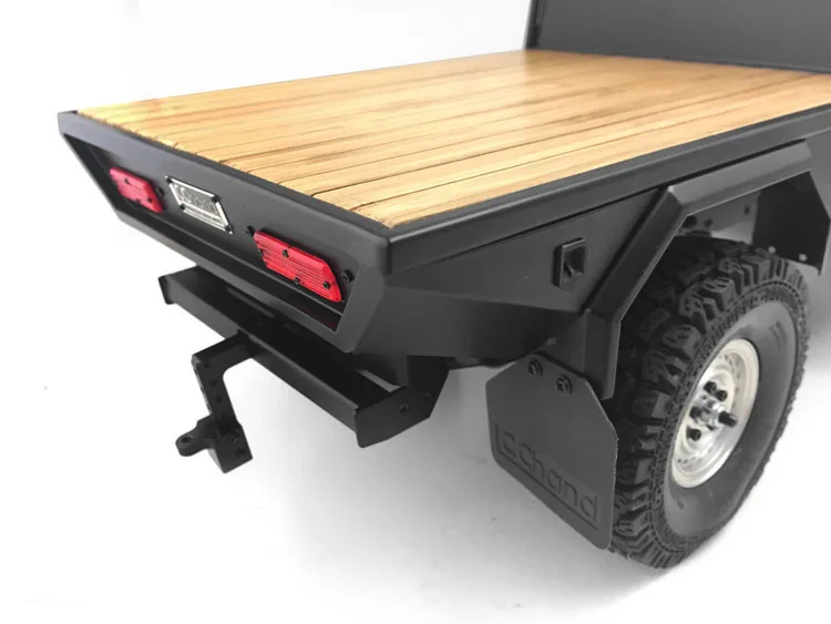 Металлический задний Трейл кровать для 1/10 killerbody lc70 и RC4WD TF2 LWB шасси rc части автомобиля