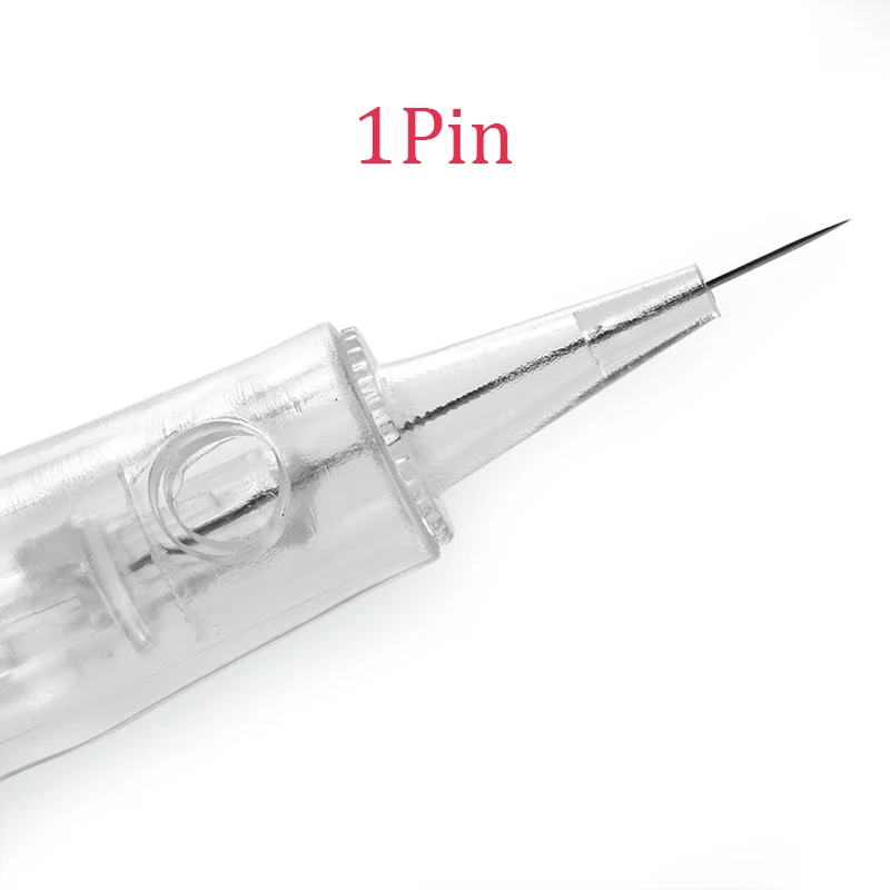 10 шт. Сменные штыковые картриджи иглы для M7/M5/N2 Электрический Dr.Pen Дерма ручка микроблейдинг иглы микро нано иглы - Габаритные размеры: 1 pin