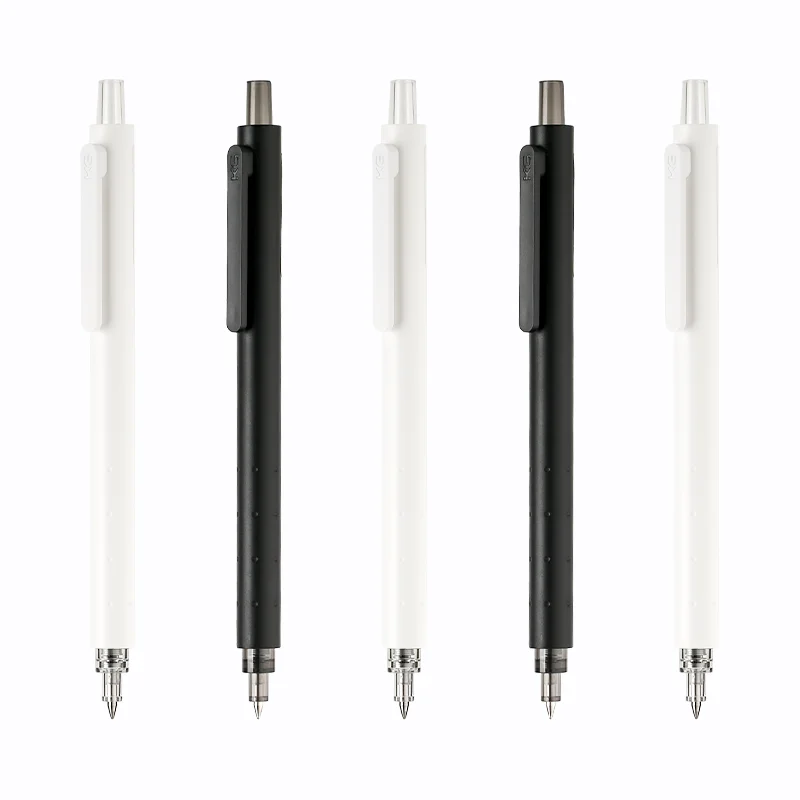 kaco Rocket Gel Pen 0.5MM Black/Navy Blue ink Press Pen Fast Dry Sign Gel-ink Stationery For Office School/KACO Refills