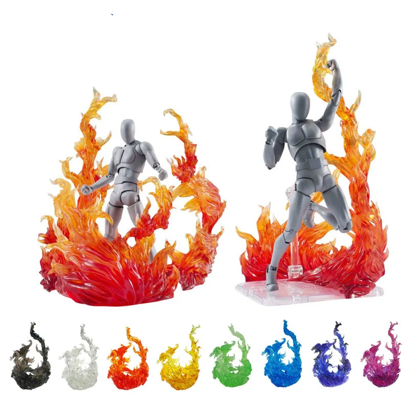 EFFECT BURNING FLAME FIRE For 1/6 Figure Hot Toys Gundam Kamen Rider ☆USA☆ 