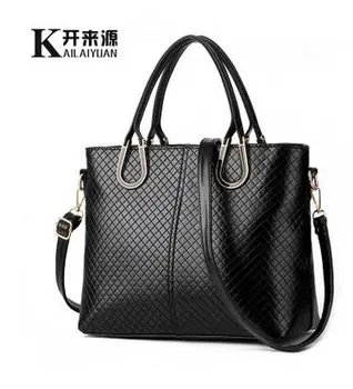 

100% Genuine leather Women handbags 2019new bags handbags female Korean type leisure knitting handbag Crossbody Shoulder Handbag
