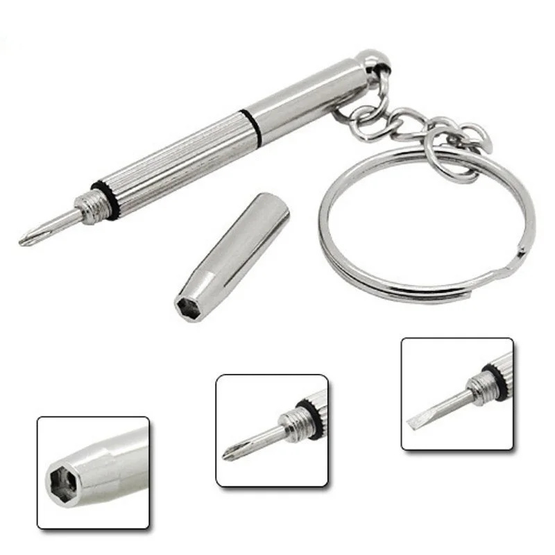 

3 in 1 glasses watch repair kit with screw tweezers screwdriver micro micro screw nut classification stainless steel screw