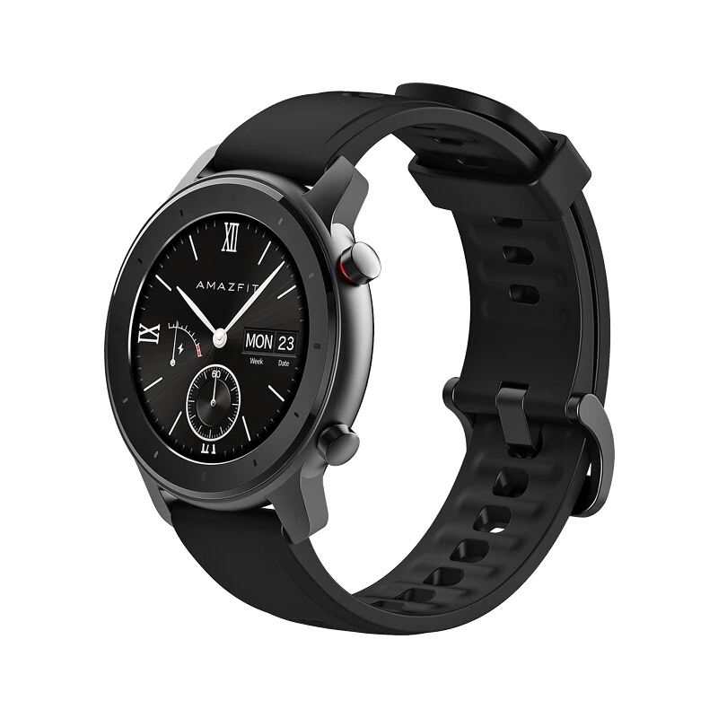 [Глобальная версия] AMAZFIT GTR умные часы 42 мм 5 АТМ водонепроницаемые gps ГЛОНАСС Bluetooth монитор сердечного ритма умные часы