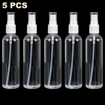 

100ML Portable Transparent Empty Spray Bottle Refillable Bottles for Makeup Skin Care Refillable Portable Soap Dispenser a5