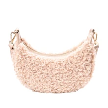 Зимние плюшевые сумки через плечо для женщин модные маленькие милые сумки через плечо женские сумки и кошельки для телефона