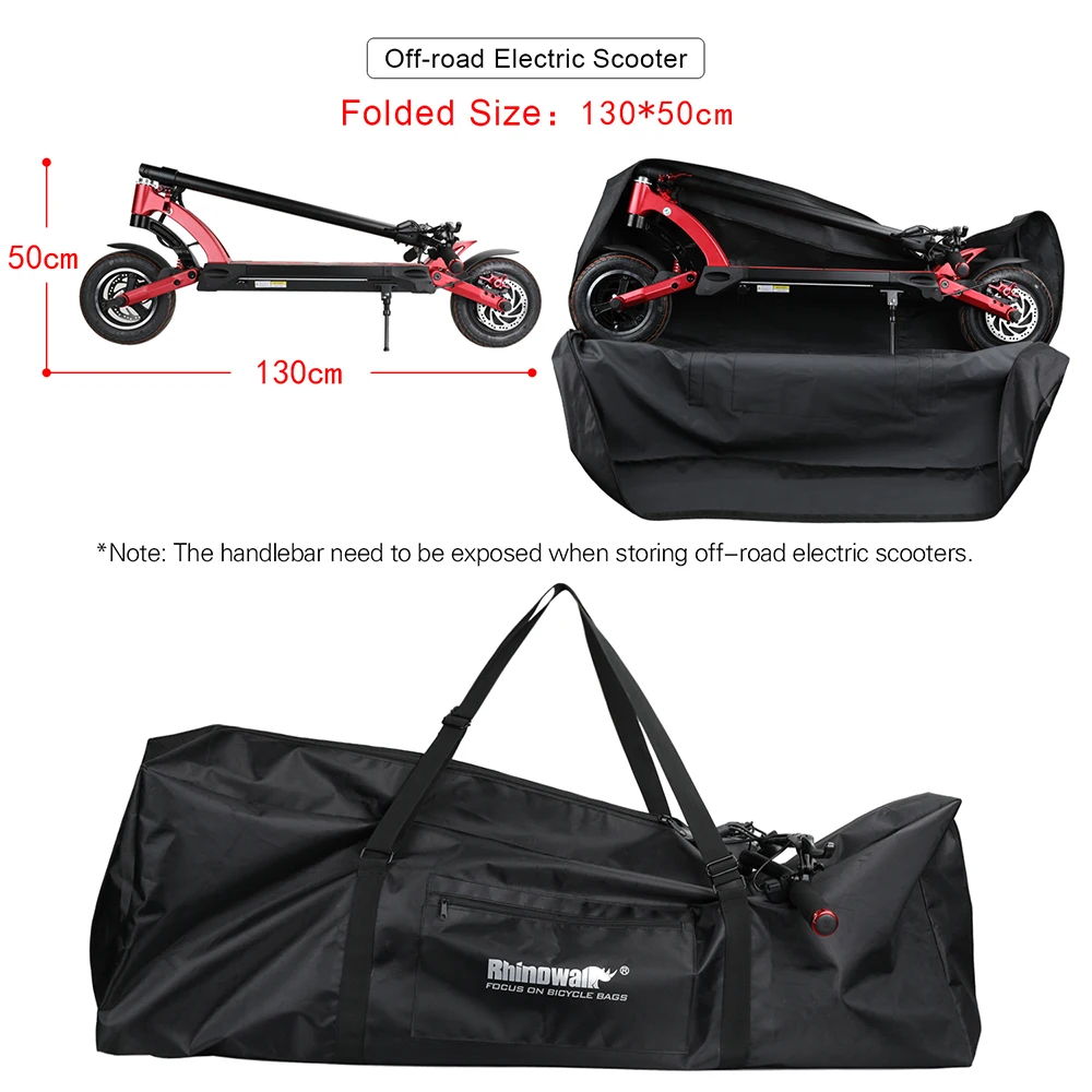 Rhinowalk RF085 Water Repellent Storage Bag Electric Scooter Case - Image 3