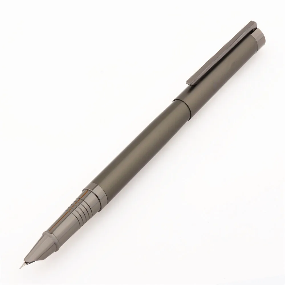 Financial tip Extremely fine Fountain pen Gray body 3758 Stationery Office school Writing Supplies