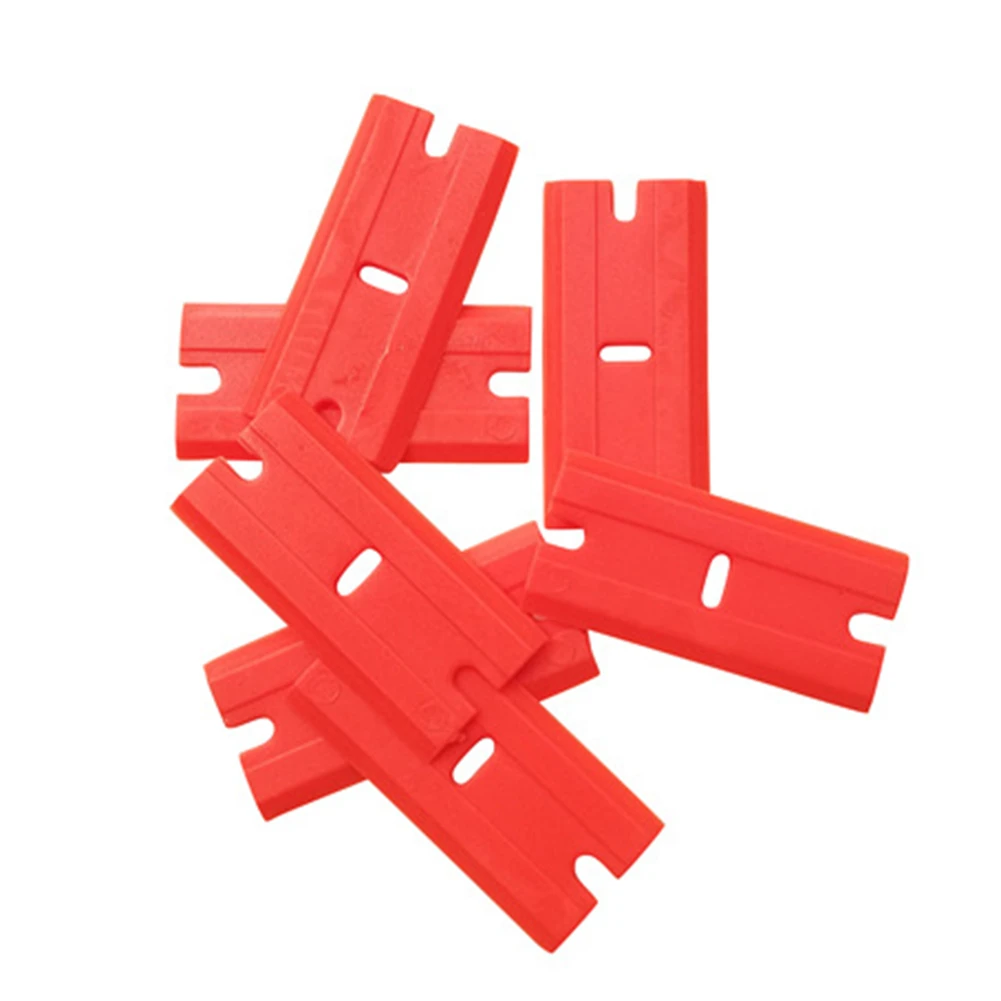 100 шт. автомобильная оберточная наклейка скребок с двойной окантовкой