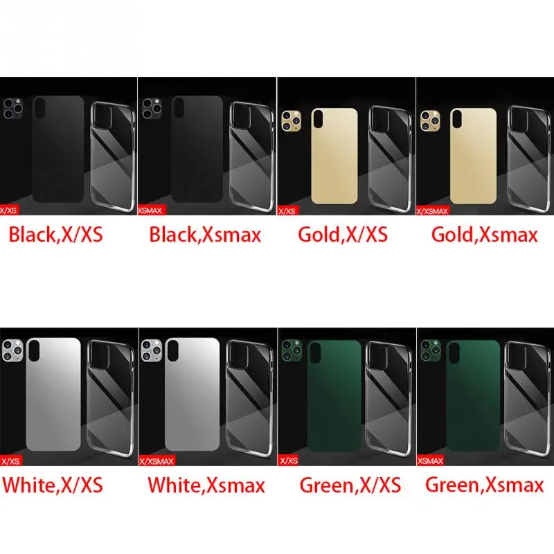 Для iPhone X XS MAX вторая Замена для iPhone 11 алюминиевый сплав камера объектив Кольцо телефон задняя пленка чехол Комплект для iPhone X/XS