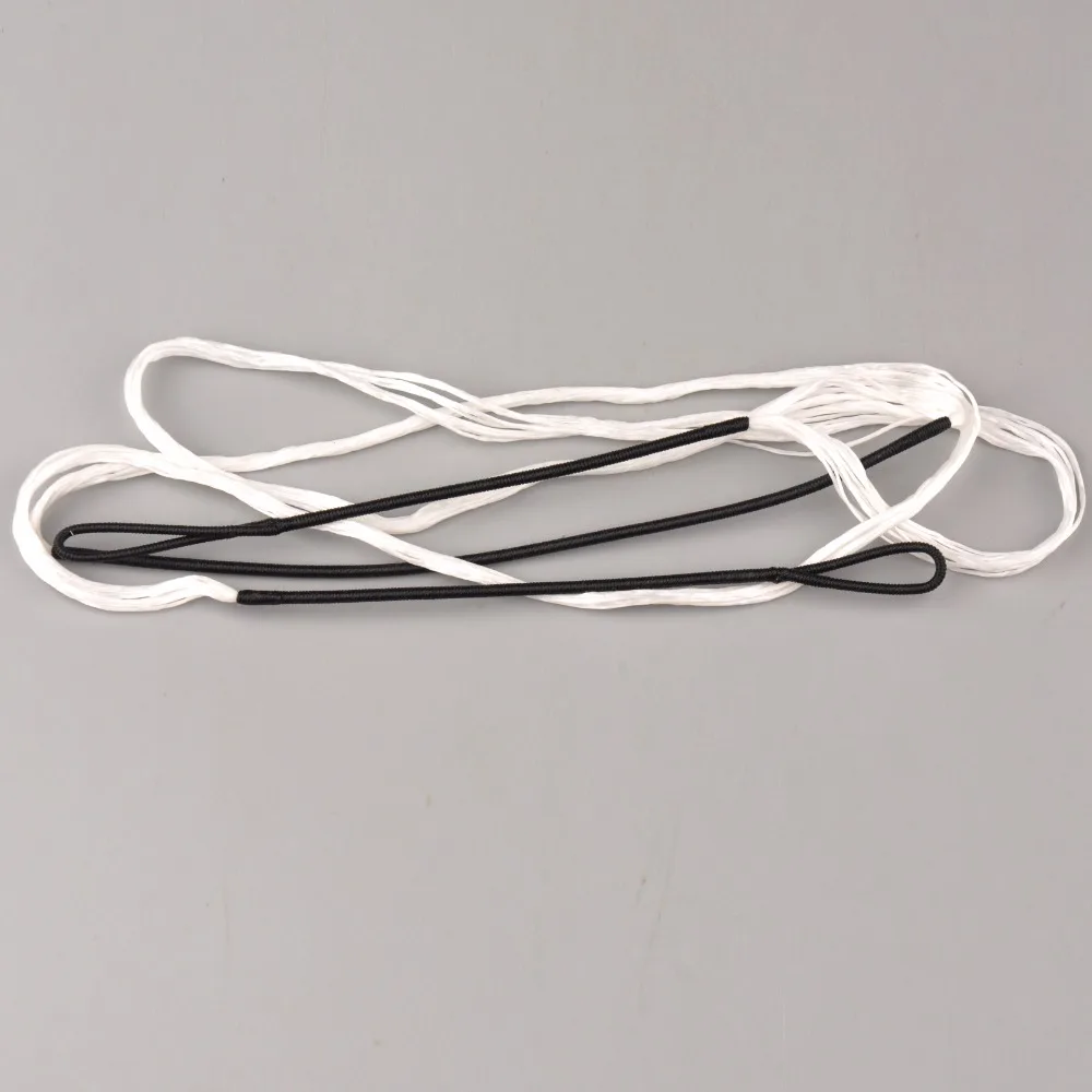 Ремешок для стрел Bowstring сменная веревка разных размеров черный Рекурсивный бант