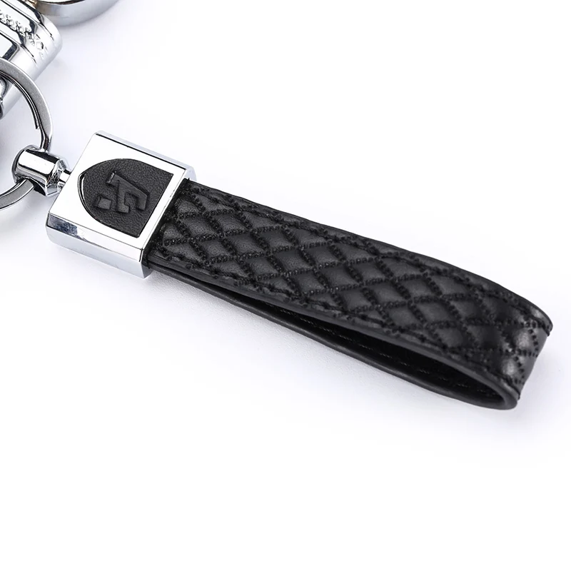 Funda de cuero con llavero пункт Китай автомобиль дистанционного управления для Toyota Camry CHR Prius Corolla RAV4 Prado дистанционного управления 3 botones