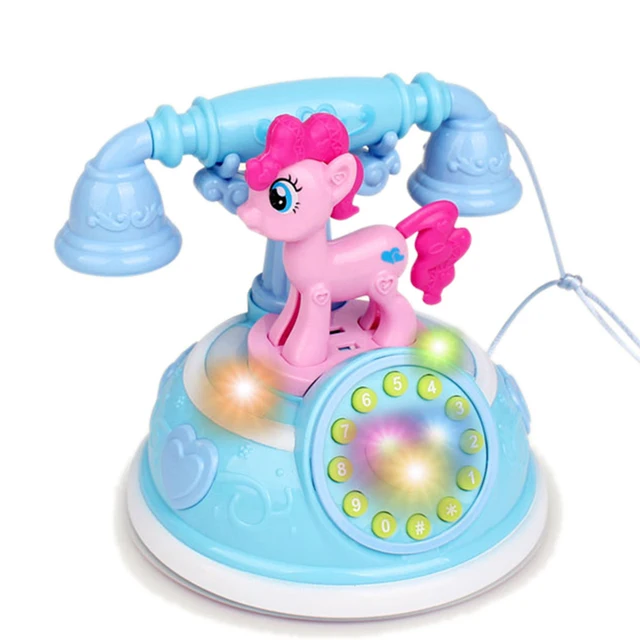 Retro Children's Phone Toy Phone Early Education Story Machine Baby Phone Emulated Telephone Toys For Children Toys For Babies 1