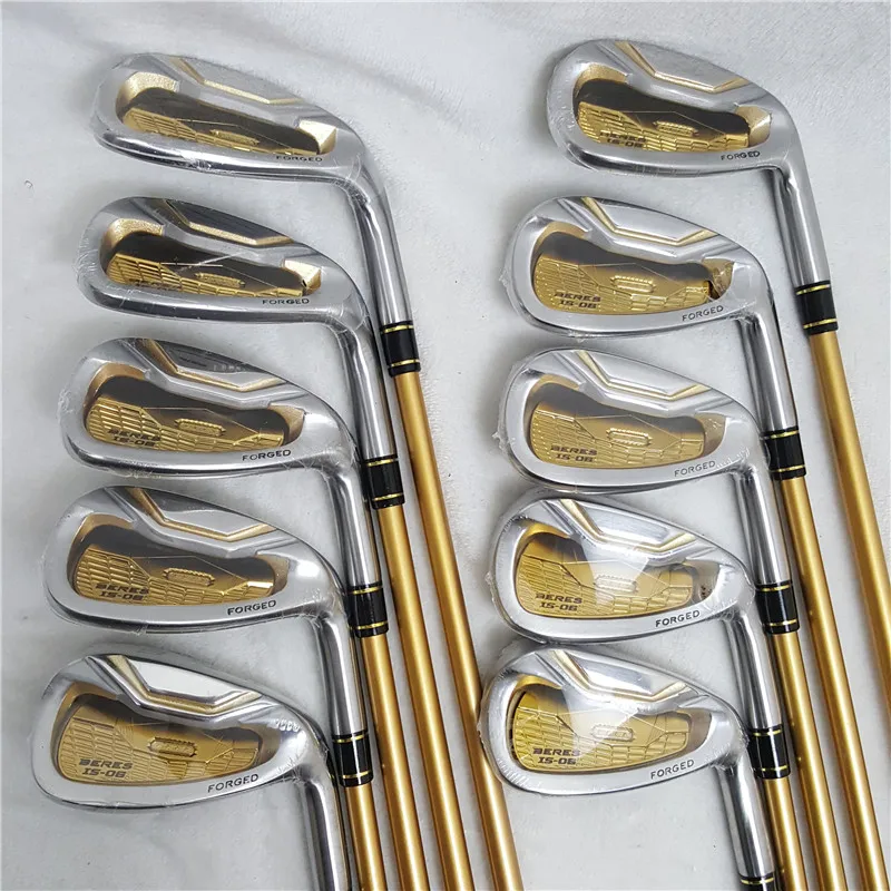 Новый Мужской Гольф клуб HONMA Beres IS 06 Golf Iron Gold 4 11AW.SW/набор из 10 шт. железа с
