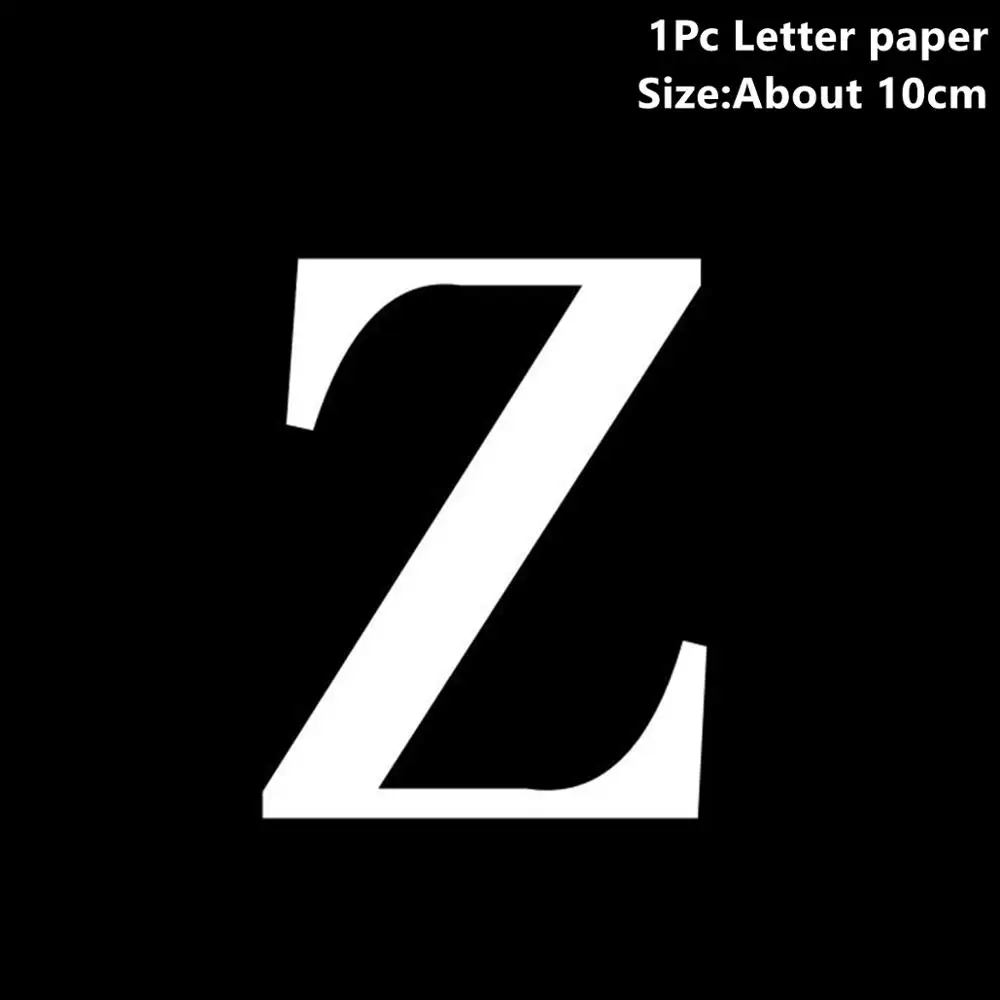 Paper Letter Z Taoup детская прозрачная коробка для хранения воздушных шаров с днем рождения принадлежности для детского душа сувениры бумажная картонная коробка подарочная упаковка - Цвет: Paper Letter Z
