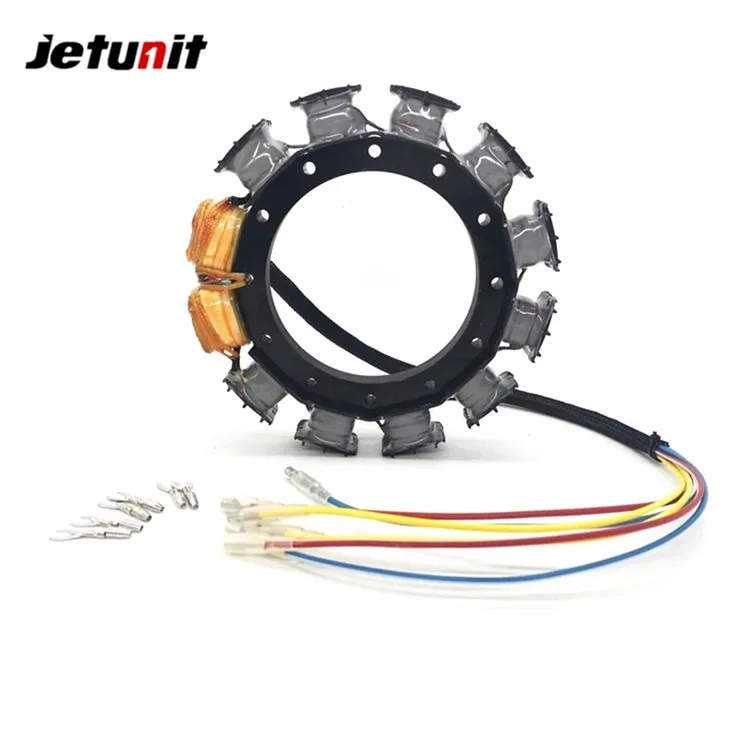 Outboard Stator For Mercury 1987-1997(45JET,50,55,60,65 JET,70,75,80,90&95HP&ndash;3Cyl) 174-9710K1 398-818535A18 398-9710A28 F747095