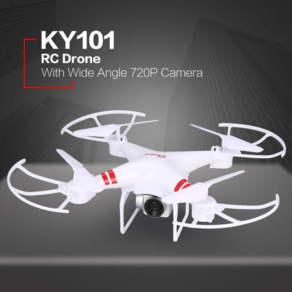 KY101S WiFi FPV широкоугольный 720P камера селфи RC Дрон режим удержания высоты Безголовый 3D переворачивает один ключ возврата Квадрокоптер 18 минут
