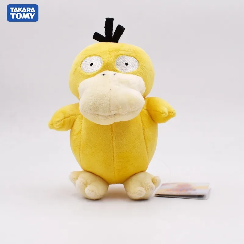 Takara Tomy Япония животное утка набитая Покемон мультфильм Psyduck блестящая кукла