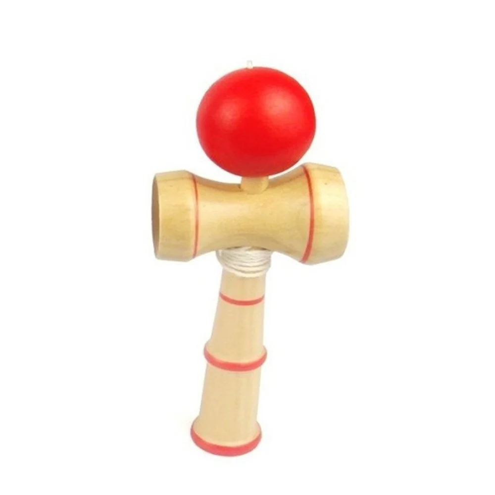 Деревянная игрушка Kendama баланс меч мяч традиционный культивировать детей 13*6 см терпение и мастерство