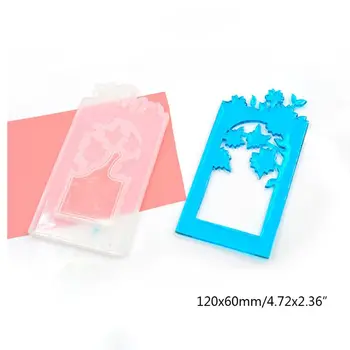 

12 styles Screen lantern Mold DIY Manual Crystal Epoxy Mould Transparent Dropping Glue Crafts Making Material Dried Flower Resin