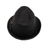 Wuaumx Spring Summer Straw Hat Women Jazz Hat Men Fedoras For Male Female Breathable Panama Sun Hat Wholesale Chapeu Feminino 5