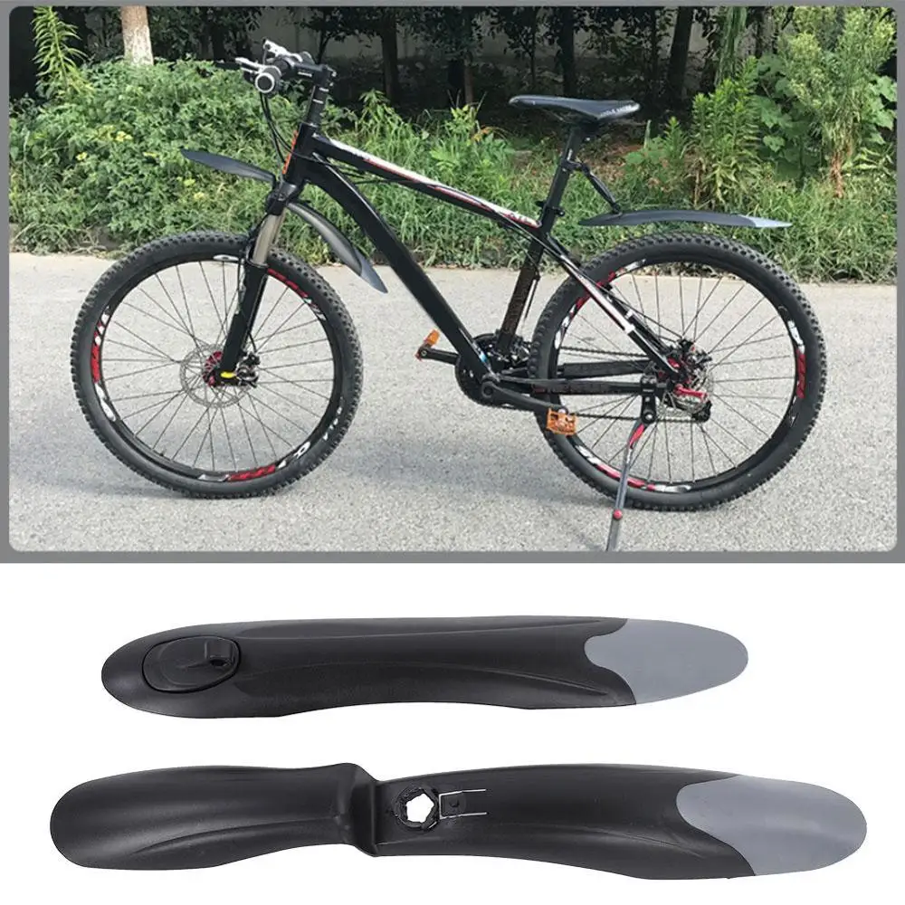 1 пара Велосипедное крыло MTB грязевые крылья передние/задние колеса крылья удобное крепление Дополнительная длина ширина глубокий паз