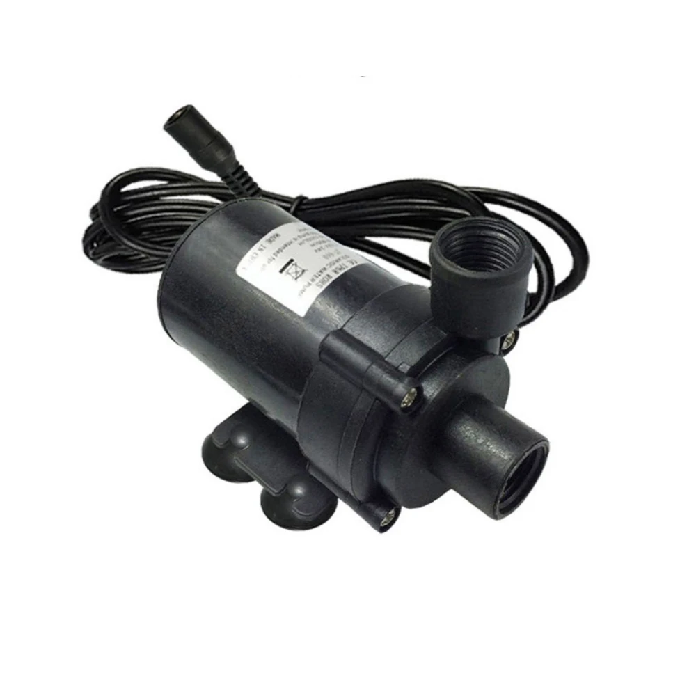 Микро DC водяной насос Бесщеточный амфибия насос погружной насос 12V24V