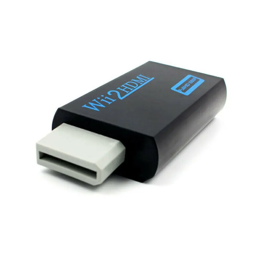 3 5 мм аудио Выход Jack для Wii к HDMI 2HDMI Full HD видеорегистратор FHD 1080P конвертер|Кабели HDMI|