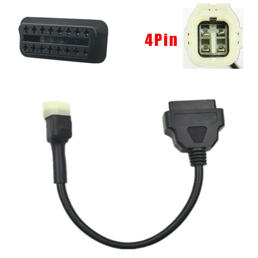 Code Cable Reader 4 Pin ABS ATV Diagnostic Motorcycle Brand new Durable