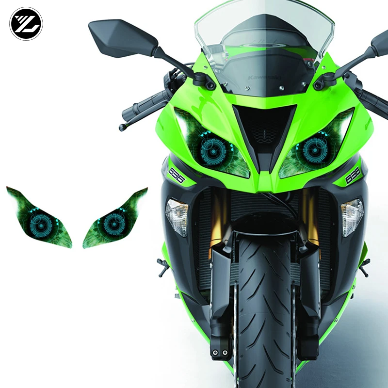 Модифицированные наклейки для фар переводные переоснащения украшения гоночных