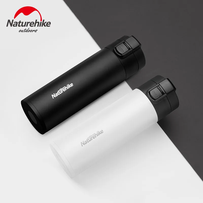 Naturehike 500 мл наружная двухслойная Вакуумная бутылка из нержавеющей стали, спортивные бутылки, вакуумная колба для кемпинга, термальная бутылка для воды