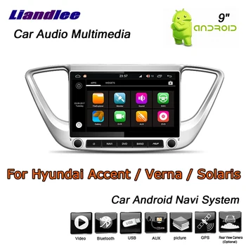 

Liandlee Android 8 UP For Hyundai Accent / Verna / Solaris 2017~2019 Stereo Car Radio GPS Map Navi Navigation System No CD DVD